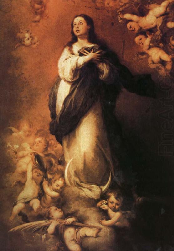 Pure Conception of Our Lady, Bartolome Esteban Murillo
